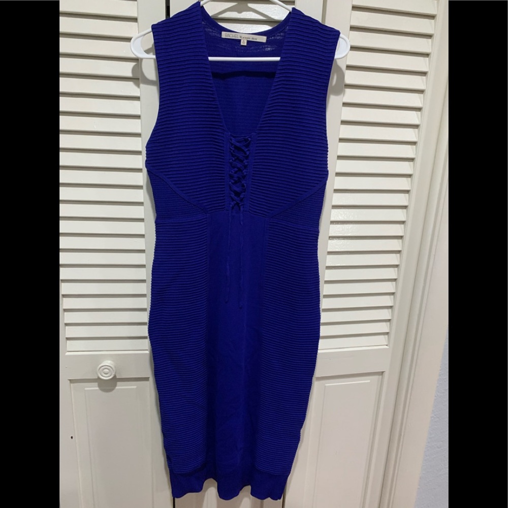 Blue Rachel Roy dress